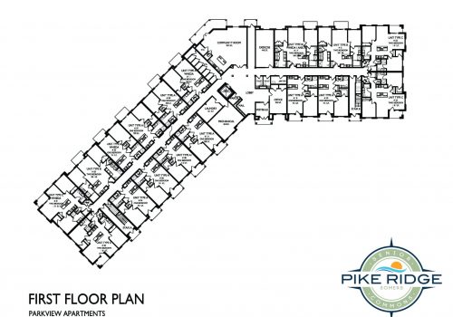 pike ridge senior commons, first floor layout, affordable senior apartments kenosha