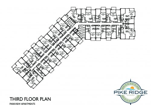 pike ridge senior commons, third floor layout, affordable senior apartments kenosha